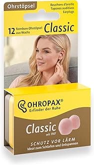 Ohropax Classic Earplugs - 6 Pairs