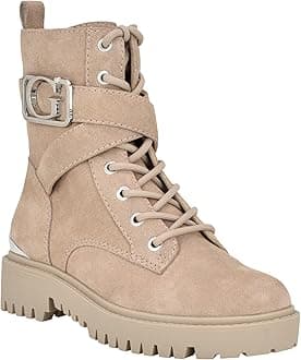GUESS Women's Gworana Combat Boot