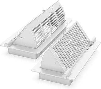Floor Register Deflectors 2 Pack, Heat Air Vent Deflectors for Home Floor 4 x...