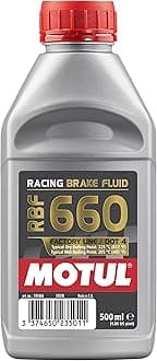Motul RBF 660 Factory Line Dot-4 100 Percent Synthetic Racing Brake Fluid 500ml (101667)