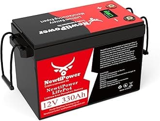 12V 300Ah Small-Volume LiFePO4 Lithium Battery,200A BMS,10000+ Deep Cycle Lithium Iron Phosphate Battery Great for Winter Power Shortage, RV, Marine and Off Grid Applications