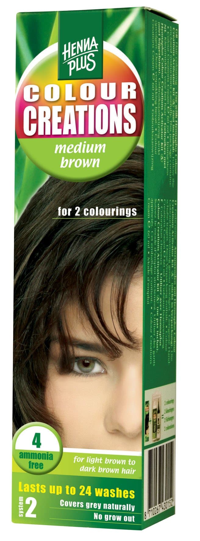 Henna Plus Colour Creations, Medium Brown