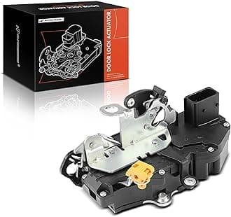 A-Premium Front Left Driver Door Latch Lock Actuator Compatible with Cadillac, Chevrolet Chevy & GMC Vehicles - Silverado Suburban Escalade Sierra Yukon Avalanche Tahoe, Replace# 15880052, 15889954