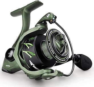 Spartacus II Fishing Reel - New Spinning Reel – Sealed Carbon Fiber 22LBs Max Drag - 7+1 Stainless BB for Saltwater or Freshwater – Gladiator Inspired Design – Great Features
