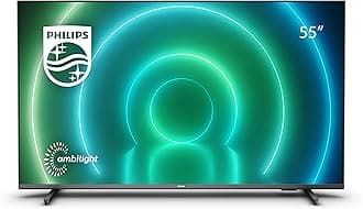 PHILIPS 55Pus7906/12 4K Led Tv Ambilight, Uhd And Hdr10+ Dolby Vision And Atmos, Google Assistant Compatible, Black, 55 Inch [Energy Class G]