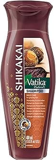 Dabur Shikakai Shampoo for Women – Hydrating & Smoothing Formula – Deeply Cleanses, Softens & Revitalizes Dry, Damaged, or Frizzy Hair – Mild Care for Greying Hair - 400ml Bottle