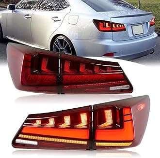 HCMOTIONZ HCmotion Tail lights Assembly for 2006-2013 Lexus Sedan IS250/IS350...