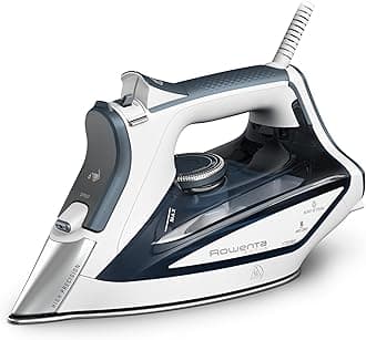 Rowenta Professional DW5280 1725-Watts Steam Iron with Stainless Steel Soleplate, Blue
