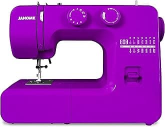 Janome 001MAJESTY Purple Majesty Easy to Use Sewing Machine, Metal and Plastic, berry