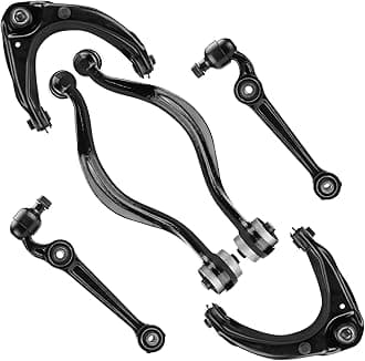 6PCS Front Upper & Lower Control Arms Suspension Kits Ball Joint Fit for Ford Fusion 2007-2012, Fit for Lincoln MKZ 2007-2012, Fit for Mercury Milan 2007-2011