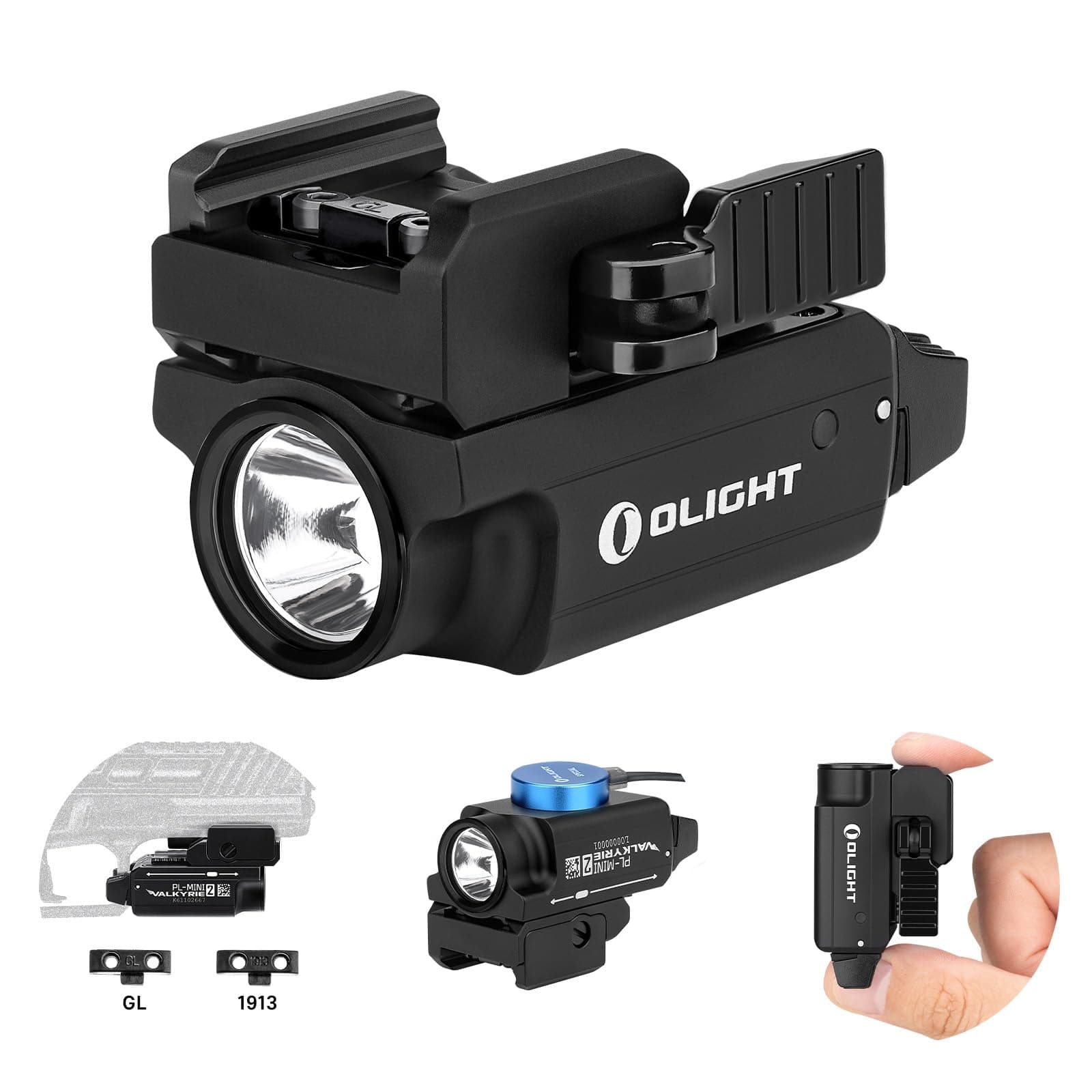 Olight PL-MINI 2 Valkyrie Rechargeable LED Weaponlight Flashlight