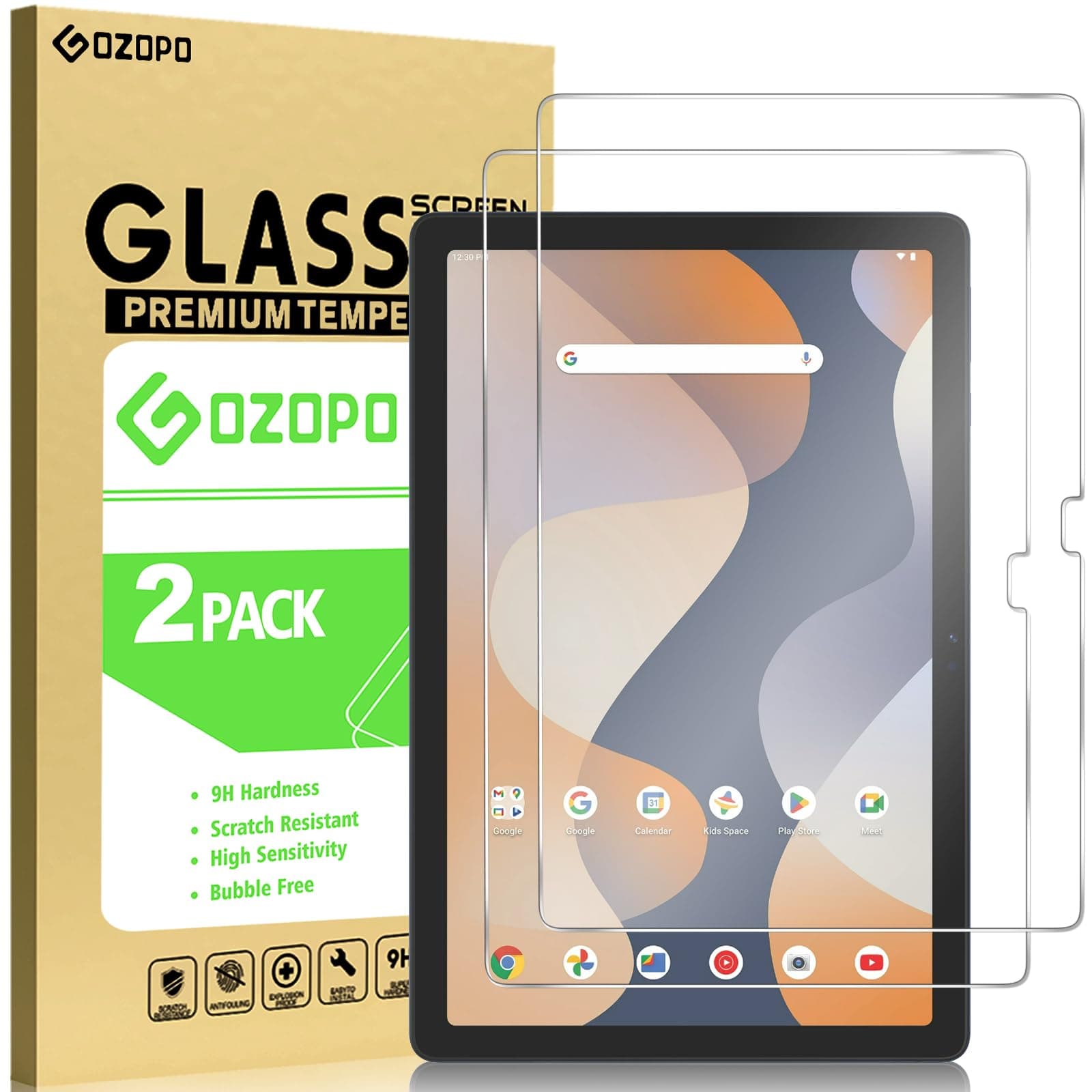 [2 Pack Screen Protector for Onn 10.1 inch Tablet (2024 Model 100135925; 2024,10.1inch)