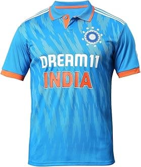 FABWAX India Cricket Tshirt Jersey 2024 for Men Woman Unisex