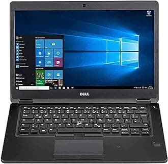 Dell (Refurbished) Latitude 5480 Business Laptop | Intel Core i7-6th Gen. CPU | 8GB DDR4 RAM | 256GB SSD | Nvidia GeForce 930MX 2GB DDR3 Graphics | 14.1 inch Display | Windows 10 Professional