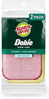 Scotch Brite Bee Club & Wipe Cloth, 5.9" x 3.9", 2/Pack