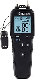 MR55 - Pin Moisture Meter with Bluetooth for Instant Data Sharing via the FLIR Tools® Mobile app.