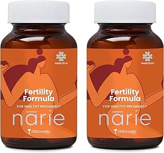 ZEROHARM Narie Fertility Formula Tablets | Natural Conception | Healthy Pregnancy | Prevents Pregnancy Complications | Shatavari, Jivanti, Shivalingi, Chaste Berry & Black Cohosh | 120 Veg Tablets