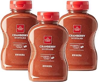 Farmhouse Recipe Sweet Hot Mustard 10 Ounces (Pack of 3)