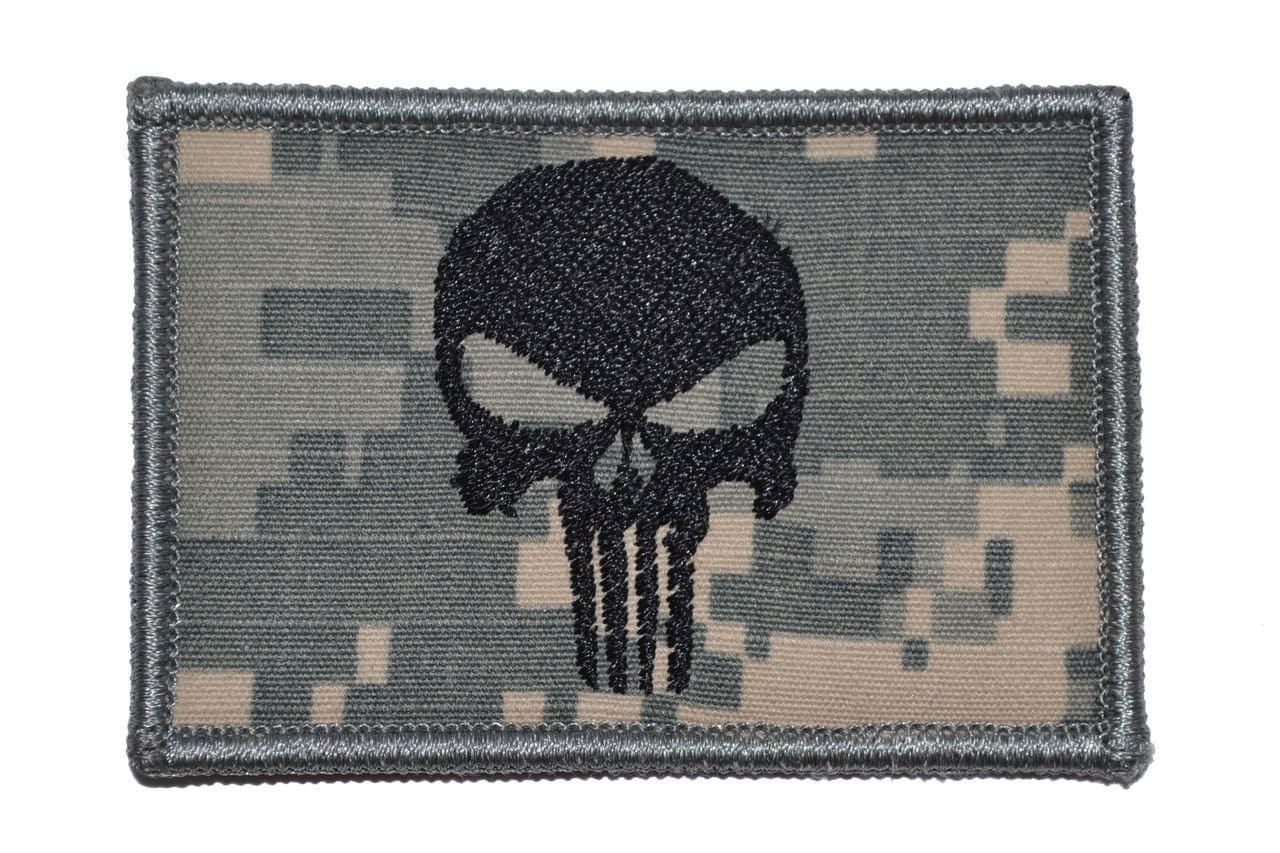 Punisher Skull 2x3 Morale Patch - ACU