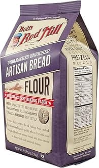Bob's Red Mill Artisan Bread Flour 5 LB (Pack of 2)