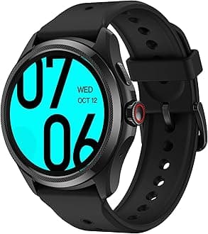 Pro 5 Android Smartwatch for Men Snapdragon W5+ Gen 1 Wear OS Smart Watch 80 Hrs Long Battery Life Health Fitness Tracking GPS 5ATM Water Resistance Compass NFC Android Only Compatible