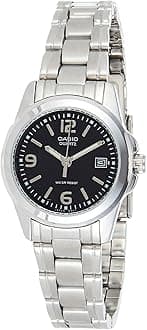 Casio LTP1215A-1A LTP-1215A-1A - Wristwatch Womens, Stainless Steel, Band Colour: Silver