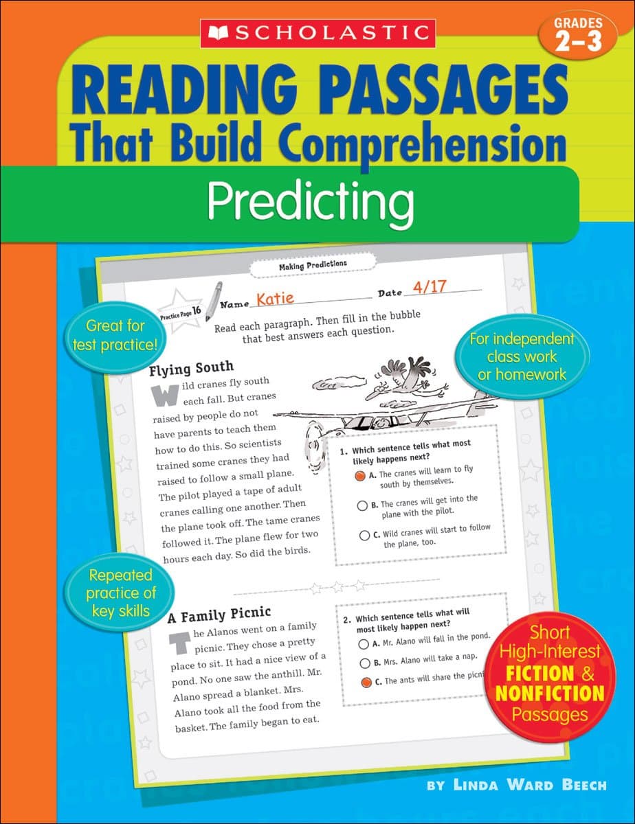 Reading Passages That Build Comprehension: Predicting Grades 2-3