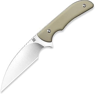 ARTISANCUTLERY Tactical Knife Sea Snake (ATZ-1842) AR-RPM9 Powder Steel Blade G10 Handle Fixed Blade Knife Desert