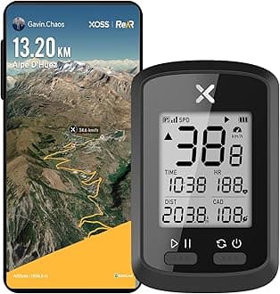XOSS G+ GPS Cycling Computer Wireless Cadence Heart Rate Bike Speedometer Odometer Cycling Tracker Waterproof Road Bike MTB Bicycle Bluetooth ANT+