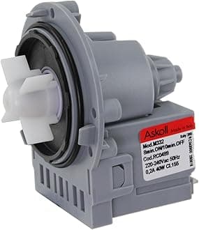 SPARES2GO Drain Pump Unit for Samsung Washing Machine (M332, 40w)