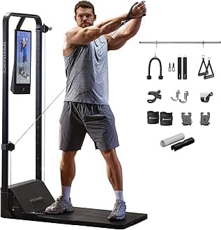 Speediance Smart Home Gym, Multi-Functional Gym Machine for Full Body Strength Training, All-in-one Gym Equipment, Digital Weight System, Workout Station, Squat Rack, Gym Monster 2