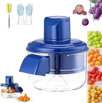 Auto Peeler Machine, Auto Peeler, Auto Peelers for Kitchen, 2025 New Automatic Small Fruit Peeling Tool for Elderly, For Grapes, Cherry, Tomatoes