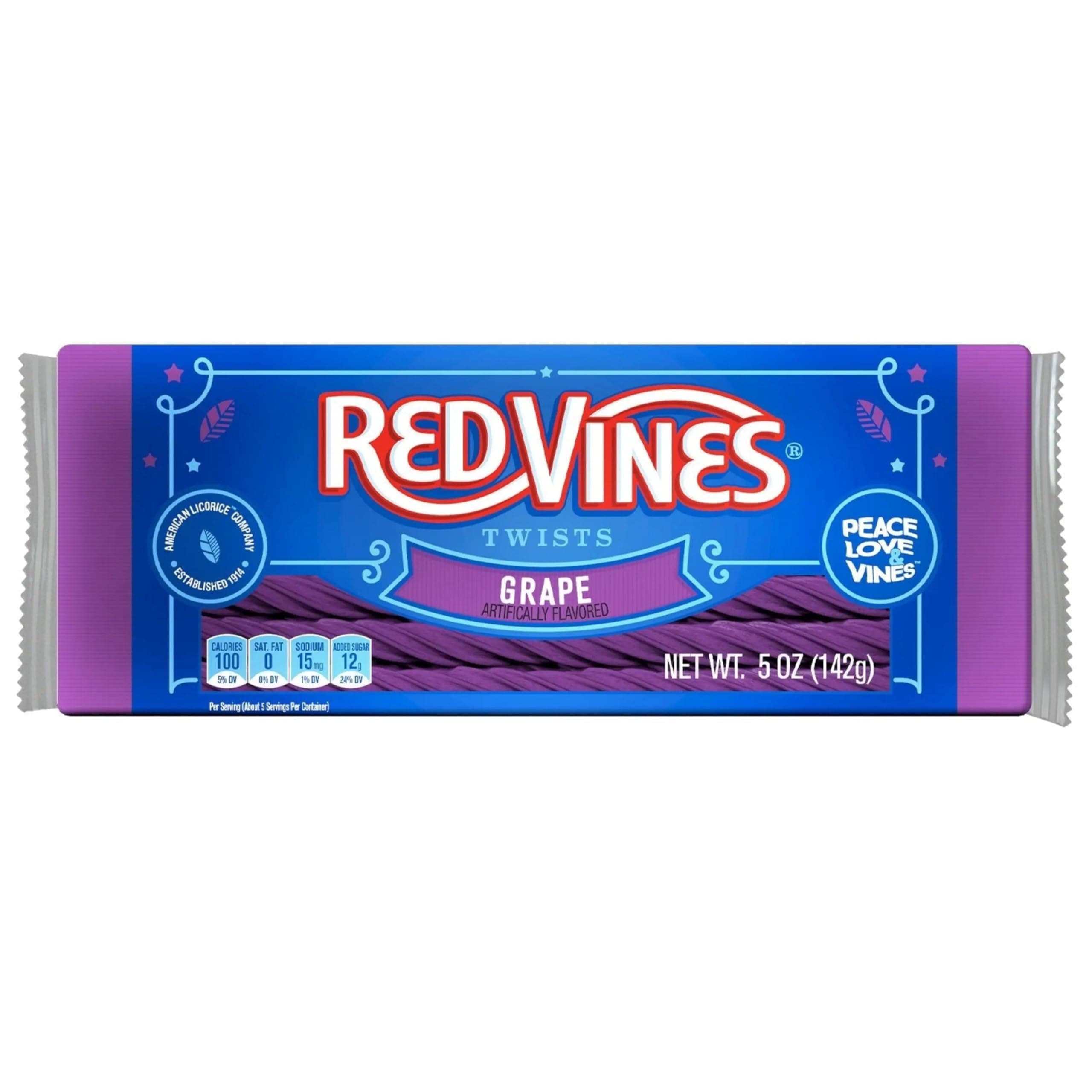 Grape Licorice Twists, 5 Ounce