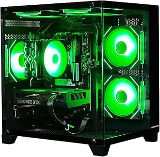 ALCPOK Gaming PC Desktop Computer,Intel Core i5 14400F Gaming Computer RTX 40...