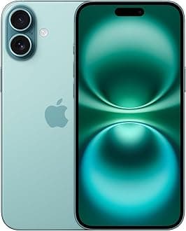 Apple iPhone 16 Plus, 128GB, Teal - AT&T (Renewed Premium)
