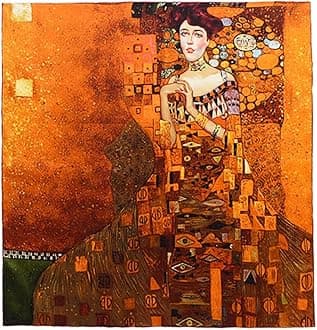 Grace Scarves 100% Silk Scarf, Artists Collection (van Gogh & Monet)