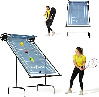 Ksports Racquet Sports Tennis Rebounder Net Large/Regular for Indoor/Outdoor Use for Tennis, Pickleball, Padel, Squash, Racquetball, & Table Tennis w/Carry Bag