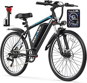 Electric Bike for Adults, Peak 1500W Ebike 26" Electric Mountain Bike 70 Miles Range, 648Wh Removable Battery, 40KMH Fast Commuter Electric Bicycle for Men, Lockable Front Suspension, 7-Speed Gears