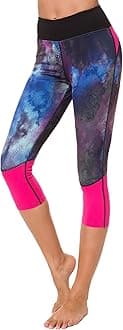 Sugar Pocket Womens Outdoor Capris Fitness Tights Leggings Walking Running Yoga Pants