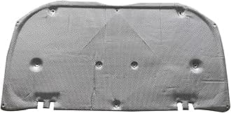 Fit for Toyota Land Cruiser J100 J200 2008-2020 Car Heat Sound Insulation Cotton Front Hood Engine Mat Cover Noise Deadener Car Hood Engine(for J200 08-15 B)