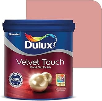 Dulux Velvet Touch Pearl GLO Interior Emulsion Paint (1L, Cameron's Court) – Luxurious soft-sheen wall paint, highly durable, washable, rich, intense colors, with 6-year warranty