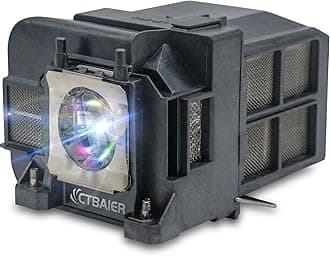 CTBAIER ELP77 Quality Replacement Projector Lamp for Epson ELPLP77 Powerlite 1975W 1980WU 1985WU 4650 4750W 4770W 4855WU G5910 HC 1440 PC 1985 EB-1970W 4550 4855WU 4950WU 4955WU V13h010l77