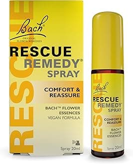 Rescue Remedy Comfort & Reassure Spray, Supports Calming Emotional Wellness in Times of Emotional Demand & Daily Challenges, Support in a Stress Full Moment, Flower Essence Formula