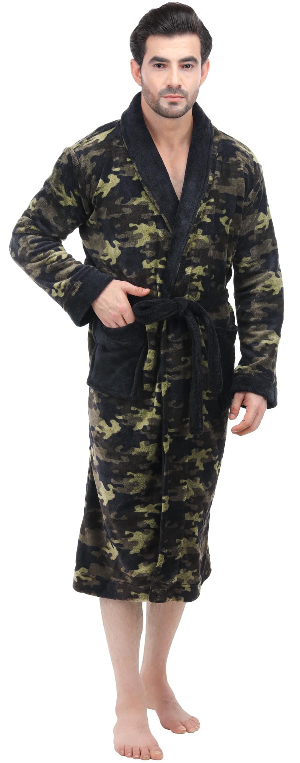 NY Threads Men's Bathrobe