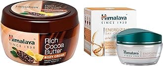 Himalaya Rich Cocoa Butter Body Cream, 200ml & Clear Complexion Day Cream, 50g