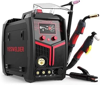 Plasma Cutter Welder Combo Gas MIG/Gasless MIG/Lift TIG/Stick/CUT 5 in 1 Welding Machine FIRSTESS MP200 Multi Process Welder