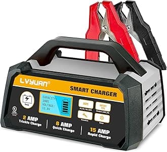 LVYUAN 12V 15amp Battery Charger