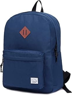 Lightweight School Backpack, Water Resistant 20 Liters Backpack for Teen Girls Boys Rucksack for Men Women, Travel Backpack, Casual Daypack