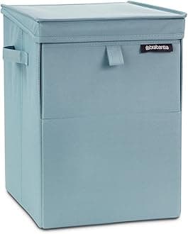 Brabantia Mint Stackable Laundry Box, 9.25 Gallon