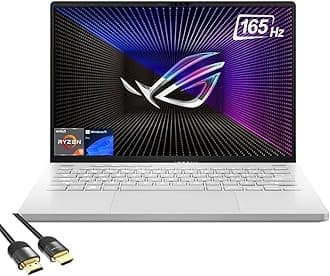 ASUSROG Zephyrus G14 Gaming Laptop, 14" QHD 165Hz Display, AMD 8-Core Ryzen 9 7940HS, GeForce RTX 4060, 16GB DDR5, 2TB NVMe 4.0, Single-Zone RGB Keyboard, VR Ready, WiFi 6, PDG HDMI, Win 11 Pro